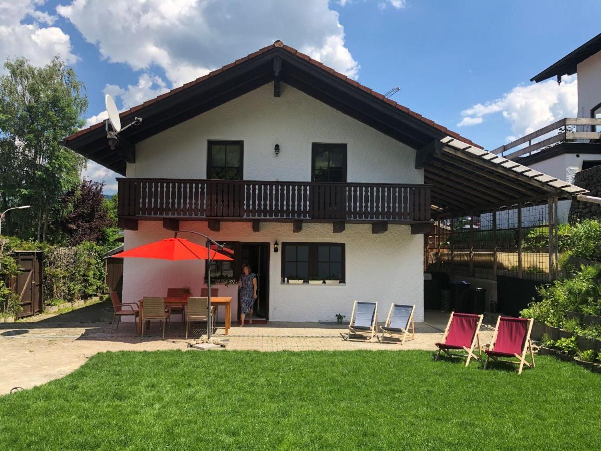 Ferienhaus Am Hocheck 오베라우도프 외부 사진