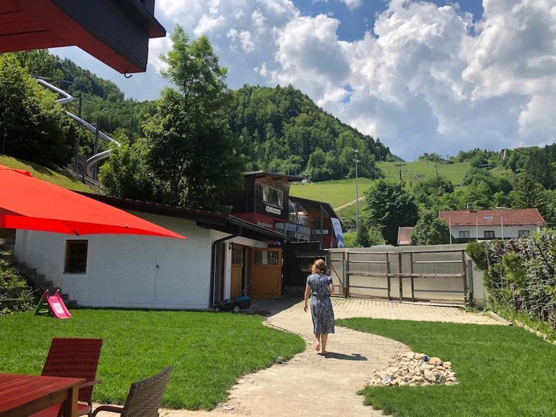 Ferienhaus Am Hocheck 오베라우도프 외부 사진